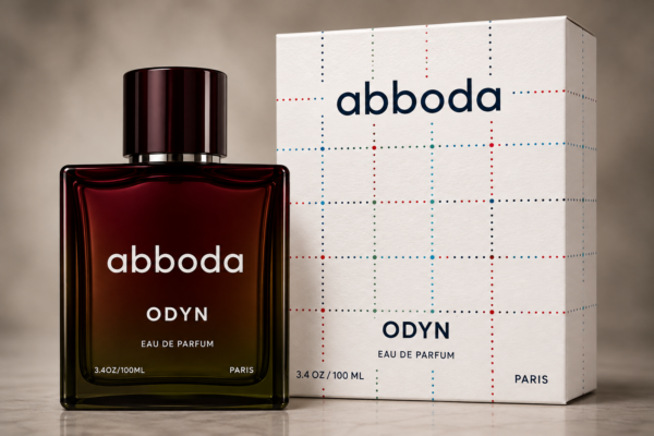 Abboda ODYN Eau de Parfum bottle and presentation box